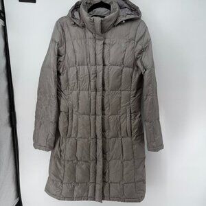 The North Face | Down Filled | Long Gray Puffer 550 Jacket (M)